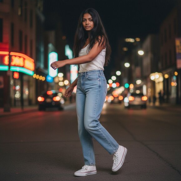 Madewell Perfect Vintage Jean Straight Fray Raw Hemming Blue Jean Size 27 - Picture 2 of 10